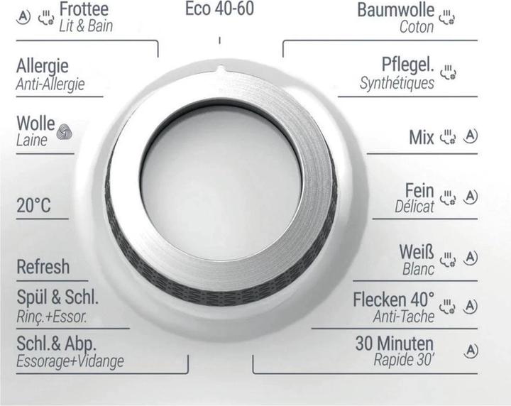 Image du produit Bauknecht WM BK 10A CH N (10 kg, Gauche, Fiche CH)