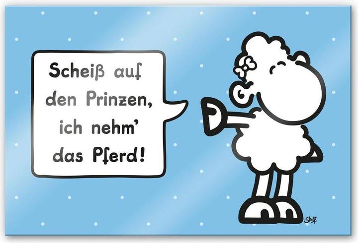 Actual product image Sheepworld Word Heroes Prince (150 x 100 cm)
