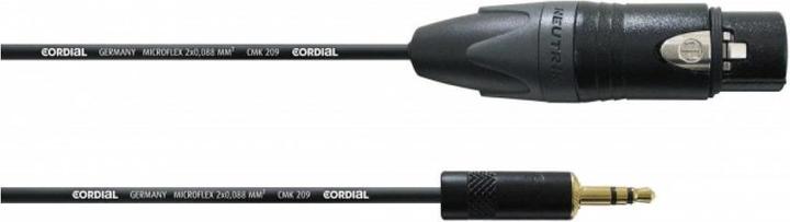 Actual product image Cordial Cpm 3 Fw-Unb (3 m, 3.5mm jack (AUX), XLR)