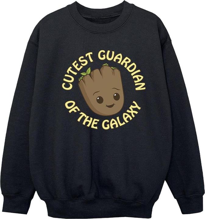 Actual product image Girls I Am Groot Cutest Guardian Sweatshirt (116)
