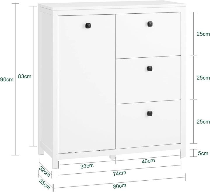 Image du produit SoBuy Thalia (80 x 90 x 35 cm)