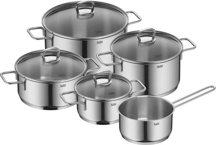Image du produit Silit Alicante (Ensemble de casseroles et de poêles de cuisson, Acier inoxydable)