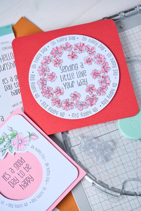 Immagine prodotto Sizzix Set di Timbri trasparenti 12Pezzi - Invio di un piccolo amore Set