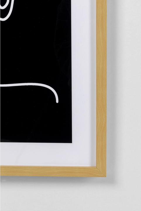Image du produit Kare Design Gerahmtes Bild Faccia Arte Woman 60x80cm (60 x 80 cm)