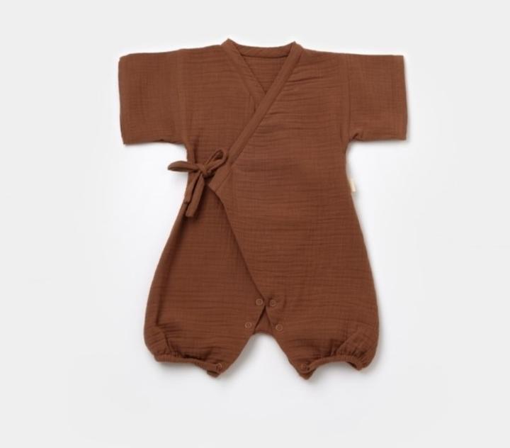 Produktbild BabyCosy Zweireihiger, kurzärmliger Strampler (68)