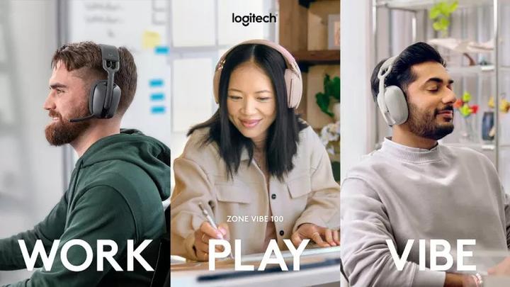 Immagine prodotto Logitech Zone Vibe 100 (Senza fili, USB-C)