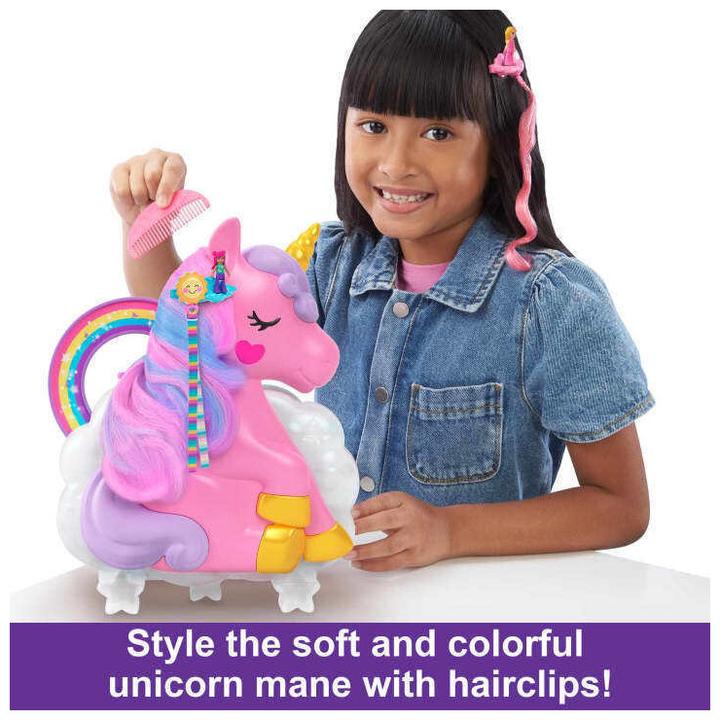 Produktbild Polly Pocket Einhorn Haarspiel Schatulle