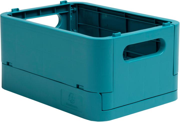 Image du produit Exacompta Boîte pliable The Smart Case mini Skandi - Bleu Pacifique