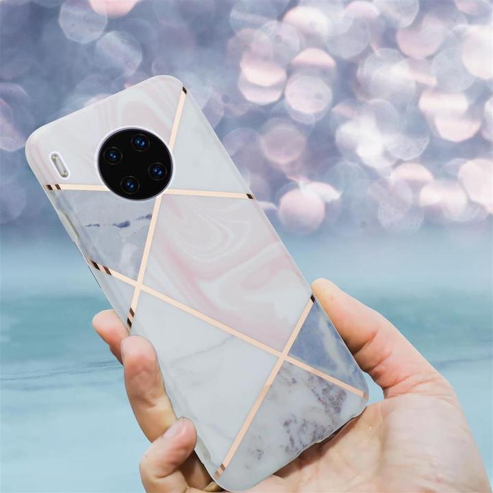 Produktbild Cadorabo IMD TPU Bunter Marmor Cover (Huawei Mate 30 Pro)