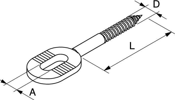 Immagine prodotto Fischer Vite a taglio LLS 8 mm lunghezza 50 mm elettrozincata, 3 - 8 µm (100 Viti per pezzo)