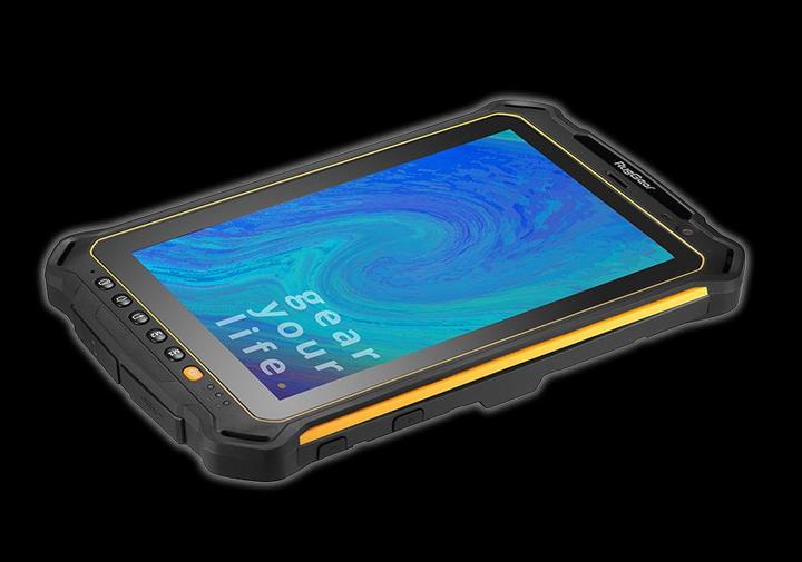 Image du produit Rug Gear Rg910 (4G, 8", 32 Go, Jaune, Noir)