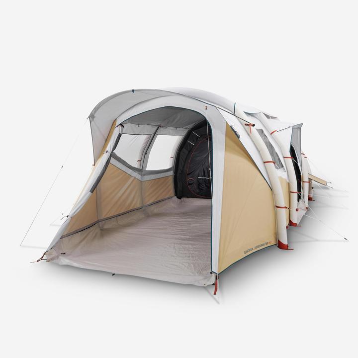 Produktbild Quechua Airsecond 6.3 Fresh And Black (Aufblasbares Zelt, 25.50 kg, 6 Personen)