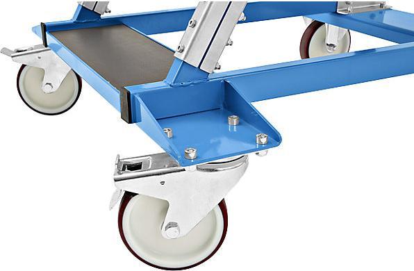 Actual product image eurokraft pro Mobile platform ladder PREMIUM (Platform ladder, 220 cm)