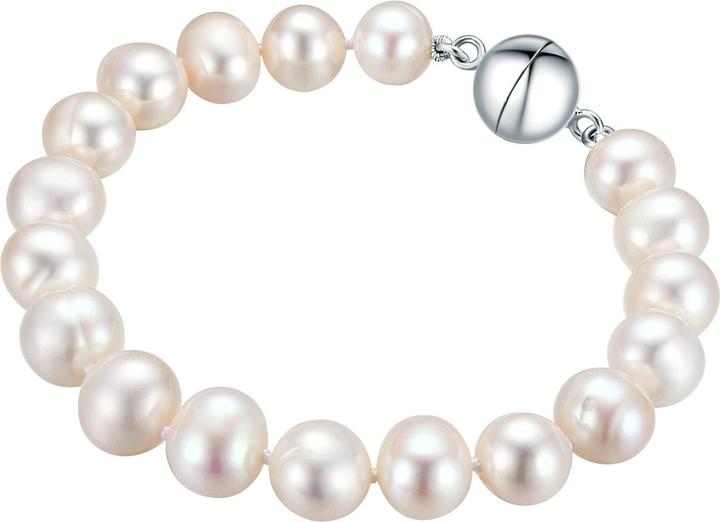 Produktbild Valero Pearls Damen Sterling Silber Süsswasser-Zuchtperle Silber - 32972 (19 cm, 925er Silber, Perle)