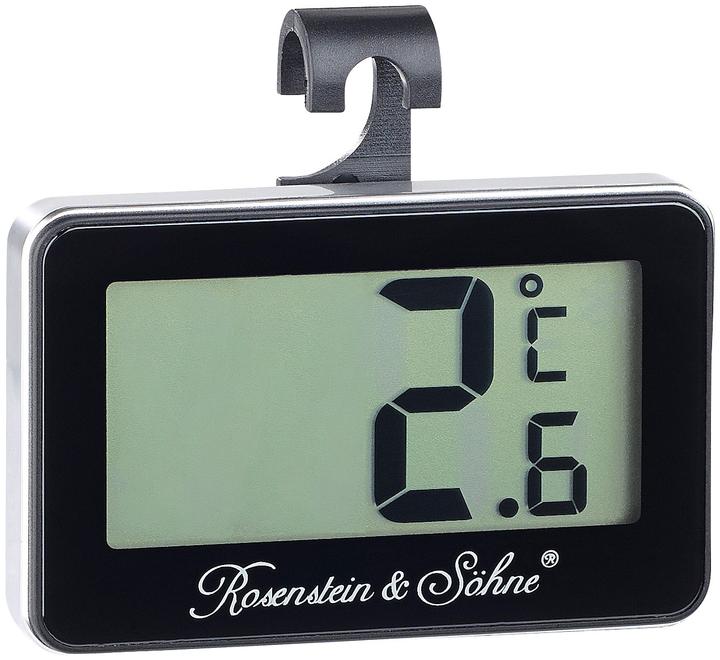 Rosenstein & Söhne Digital Freezer & Refrigerator Thermometer