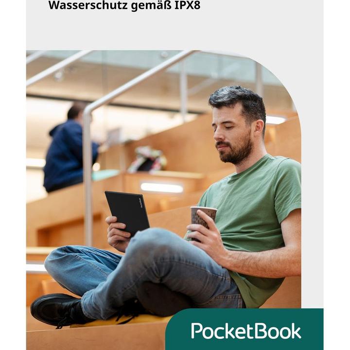 Produktbild PocketBook InkPad Color 3 (7.80", 32 GB, Stormy Sea)