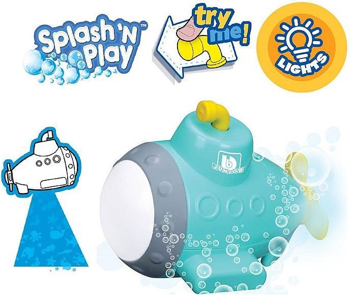 Actual product image BB Junior Splash'n Play submarine with lights