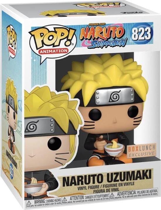 Actual product image Funko POP! Naruto Shippuden - Naruto Uzumaki with Noodles Exclusive