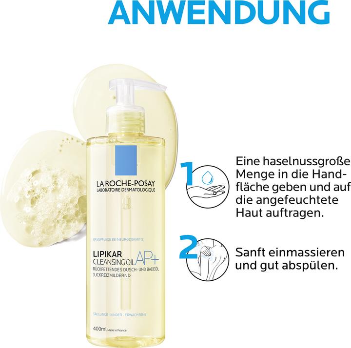 Actual product image La Roche Posay Lipikar Ap+ (400 ml)