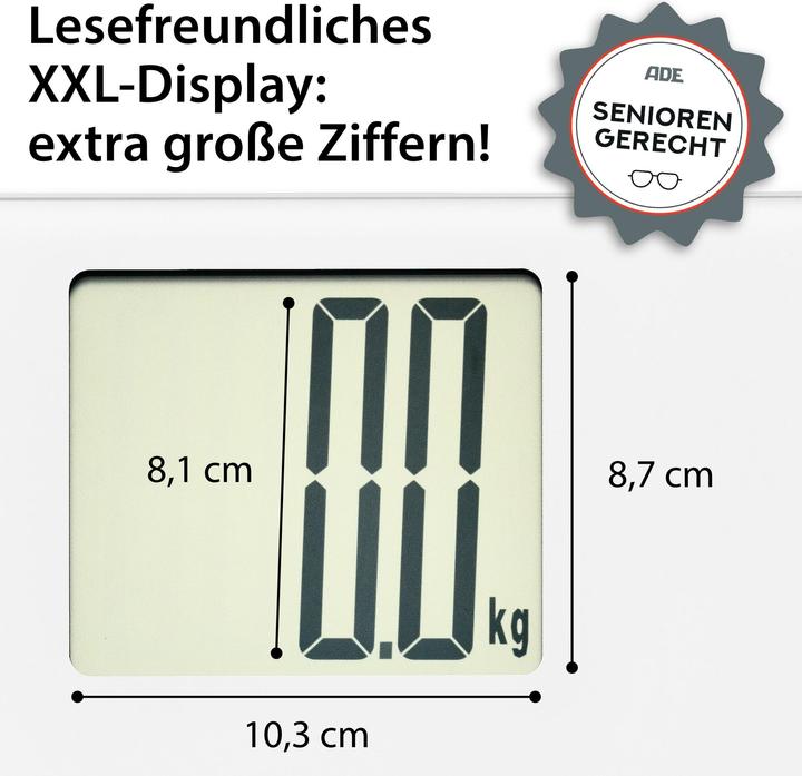 Image du produit ADE Pèse-personne numérique (200 kg)