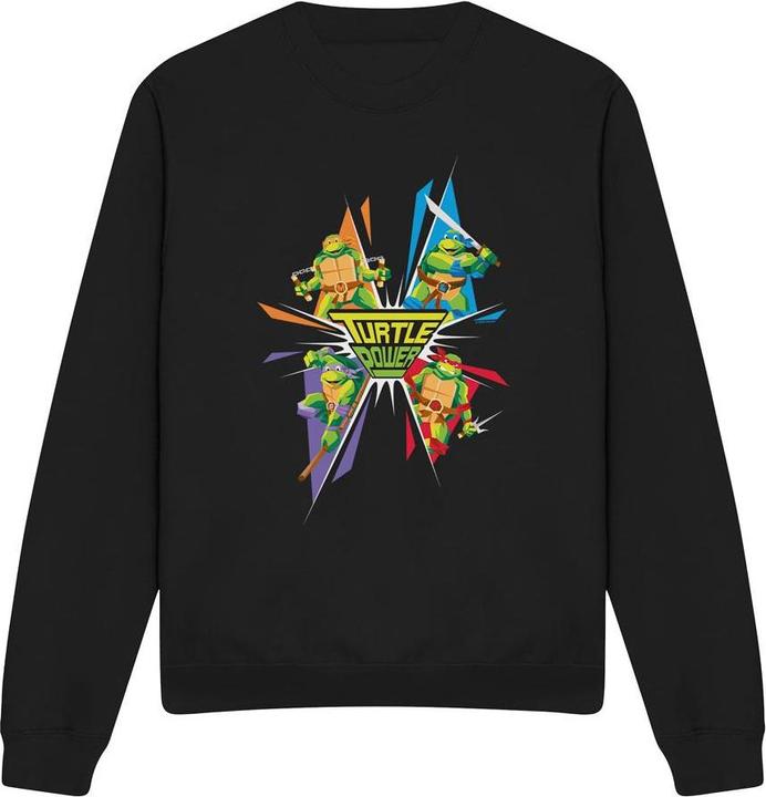 Actual product image Teenage Mutant NT Unisex Adult Turtle Power Sweatshirt (M)
