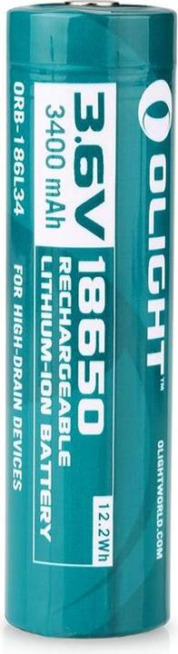 Actual product image Olight 18650