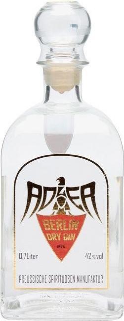 Actual product image Preussische Spirituosen Manufaktur Adler Berlin Dry Gin (1 x 70 cl)
