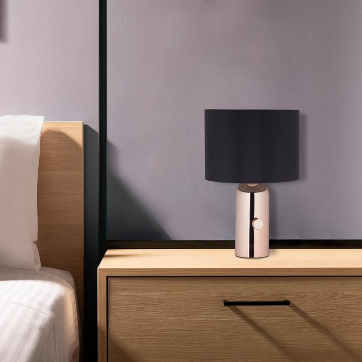 Produktbild Relaxdays Nachttischlampe (E14)