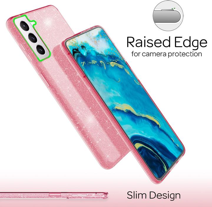 Produktbild Nalia Glitzer Handyhülle (Samsung Galaxy S22)