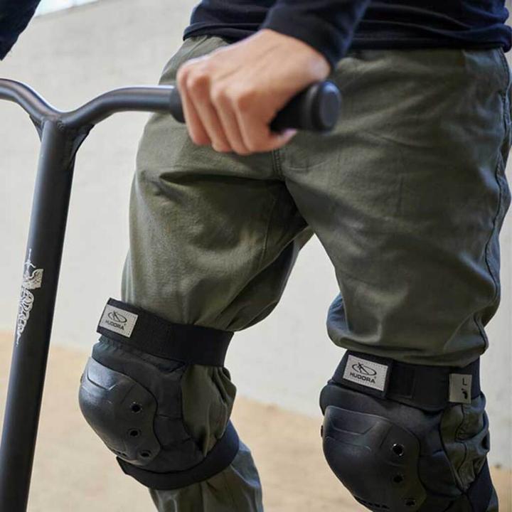Actual product image Hudora Biomechanical protector set Pro, XL (XL, Elbow protectors, Knee pad, 6 pieces)