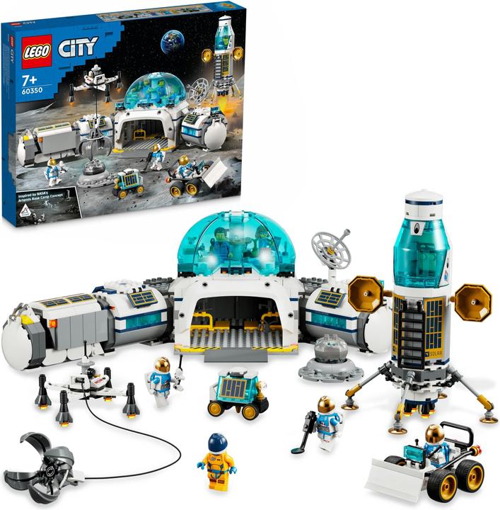 Actual product image LEGO Lunar Research Base (60350, LEGO City)