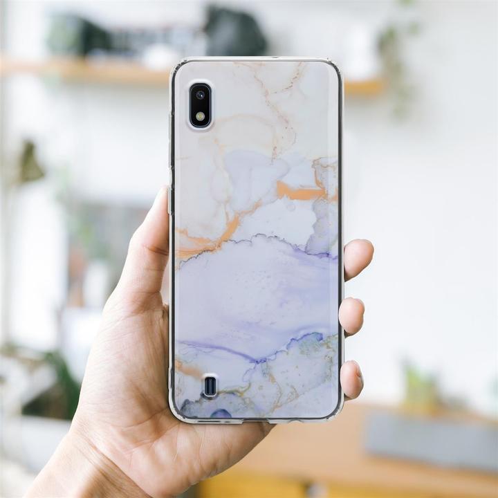Produktbild Cadorabo IMD TPU Bunter Marmor Cover (Samsung Galaxy A10, HTC One M10)