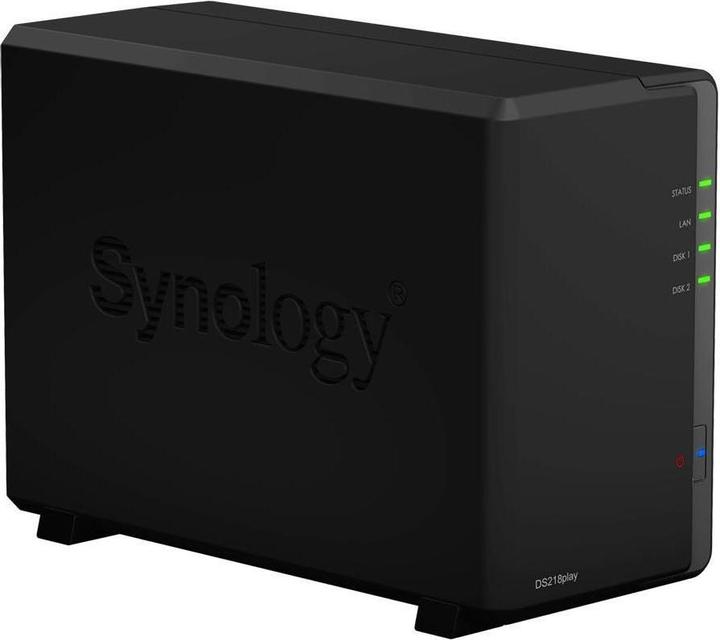 Produktbild Synology DS218play (2 x 4 TB, Seagate Ironwolf)