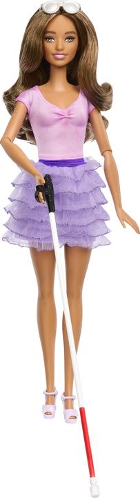 Purple ruffled skirt