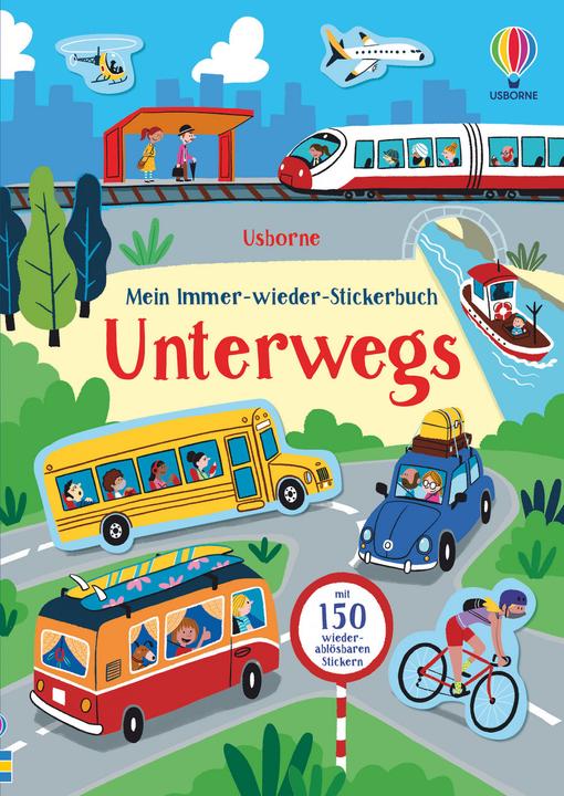 Image du produit Mein Immer-wieder-Stickerbuch: Unterwegs (Allemand, Kristie Pickersgill, 2021)