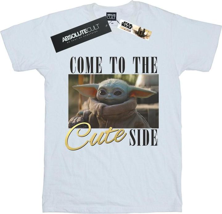 Produktbild Star Wars The Mandalorian Come To The Cute Side TShirt Mädchen (140, 146)