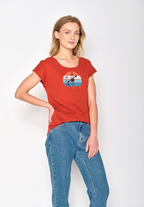 Immagine prodotto Greenbomb Women's Nature Good Life Cool T-Shirt (L)