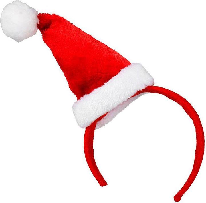 Immagine prodotto Boland Cerchietto per capelli con cappello natalizio