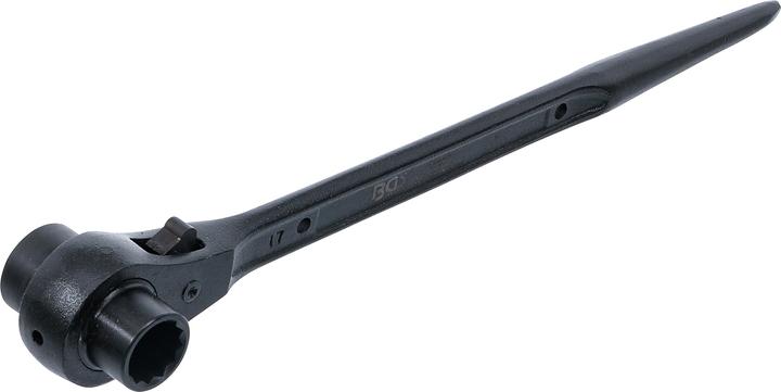 BGS Gerüstbauer-Knarre SW 17 x 19 mm