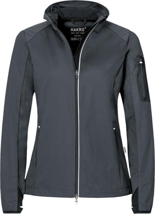 Produktbild Hakro Damen-Light-Softshelljacke Sidney anthrazit, 6XL (6XL)