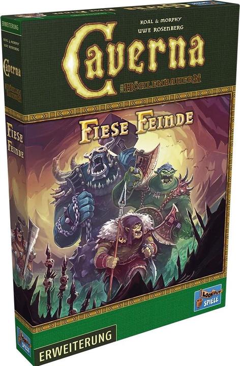 Actual product image ASS Altenburg 22160141 - Fiese Feinde - 2. Expansion for: Caverna (DE), for 1-7 player, from 12 years (German)