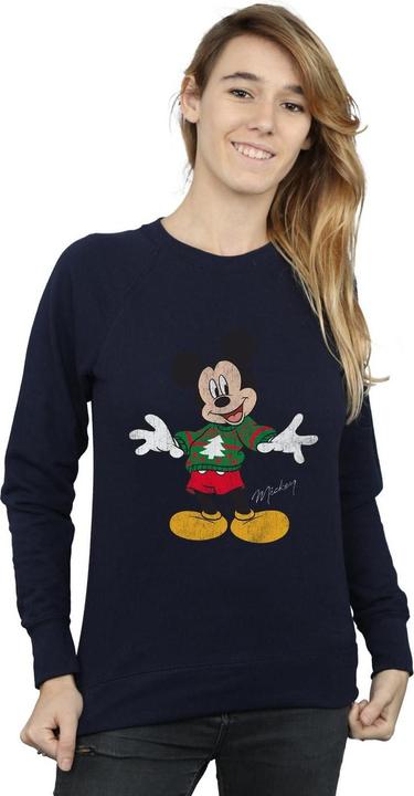 Produktbild Disney Mickey Mouse Christmas Jumper Sweatshirt (XL)