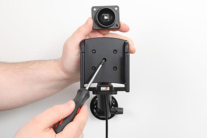 Actual product image Brodit Active USB holder, 12/24V, for SAMSUNG Galaxy XCover 7 (charging via pogo pins)