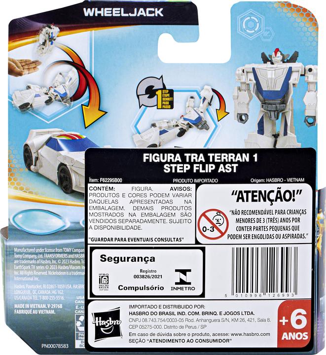 Actual product image Transformers Earthspark Wheeljack