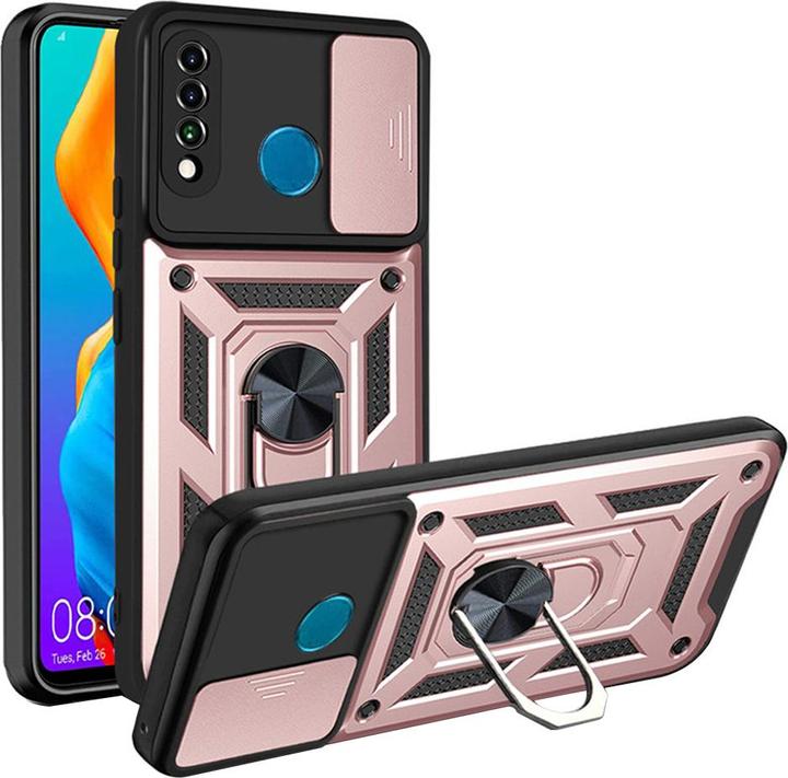 Productafbeelding Techsuit - CamShield Series - Huawei P30 Lite / P30 Lite New Edition - Rose Gold (Huawei P30 Lite Nieuwe Editie, Huawei P30 Lite)
