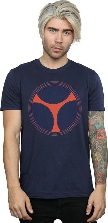 Actual product image Mens Black Widow Movie Taskmaster Distressed Shield T-Shirt (XXL)
