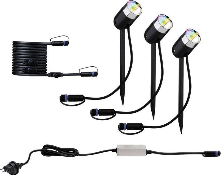 Actual product image Paulmann Outdoor Plug & Shine Pike Starter Set (170 lm, IP44)