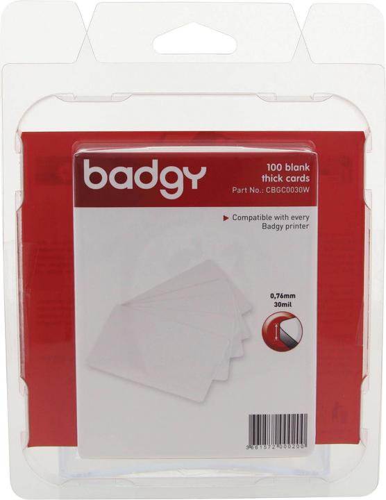Evolis Carte bianche in PVC 100 pezzi (100 pz.)