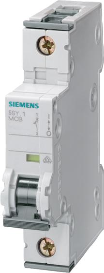Produktbild Siemens SIEM 5SY7110-6KK13 Leitungsschutzschalter 230/400V 25kA, 1-polig, B, 10A