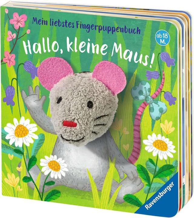 Image du produit Ravensburger Mon livre préféré de marionnettes à doigt : Bonjour, petite souris (Allemand)